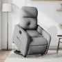Sillón eléctrico reclinable elevable de tela gris claro by , Armchairs - Ref: Foro24-3206813, Price: 317,24 €, Discount: %