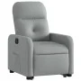 Sillón eléctrico reclinable elevable de tela gris claro by , Armchairs - Ref: Foro24-3206813, Price: 317,24 €, Discount: %