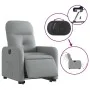 Sillón eléctrico reclinable elevable de tela gris claro by , Armchairs - Ref: Foro24-3206813, Price: 317,24 €, Discount: %