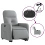 Sillón eléctrico reclinable elevable de tela gris claro by , Armchairs - Ref: Foro24-3206813, Price: 293,79 €, Discount: %