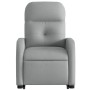 Sillón eléctrico reclinable elevable de tela gris claro de , Sillones - Ref: Foro24-3206813, Precio: 293,67 €