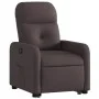 Sillón eléctrico reclinable elevable de tela marrón oscuro de , Sillones - Ref: Foro24-3206818, Precio: 321,94 €, Descuento: %