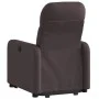 Sillón eléctrico reclinable elevable de tela marrón oscuro de , Sillones - Ref: Foro24-3206818, Precio: 321,94 €, Descuento: %