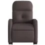 Sillón eléctrico reclinable elevable de tela marrón oscuro de , Sillones - Ref: Foro24-3206818, Precio: 321,94 €, Descuento: %
