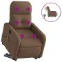 Sillón de masaje eléctrico reclinable elevable tela marrón by , Armchairs - Ref: Foro24-3206826, Price: 350,83 €, Discount: %