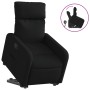 Sillón reclinable elevable tela negro de , Sillones - Ref: Foro24-3206701, Precio: 221,15 €, Descuento: %