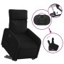 Sillón reclinable elevable tela negro de , Sillones - Ref: Foro24-3206701, Precio: 221,15 €, Descuento: %