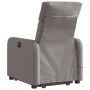 Verstellbarer Massage-Fernsehsessel aus grauem Taupe-Stoff. von , Sessel - Ref: Foro24-3206715, Preis: 291,86 €, Rabatt: %