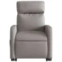 Verstellbarer Massage-Fernsehsessel aus grauem Taupe-Stoff. von , Sessel - Ref: Foro24-3206715, Preis: 291,86 €, Rabatt: %