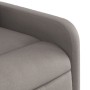 Sillón reclinable de masaje elevable tela gris taupé by , Armchairs - Ref: Foro24-3206715, Price: 268,98 €, Discount: %