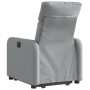 Sillón eléctrico reclinable elevable de tela gris claro by , Armchairs - Ref: Foro24-3206717, Price: 289,23 €, Discount: %