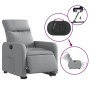 Sillón eléctrico reclinable elevable de tela gris claro by , Armchairs - Ref: Foro24-3206717, Price: 289,23 €, Discount: %
