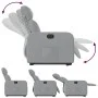 Sillón eléctrico reclinable elevable de tela gris claro by , Armchairs - Ref: Foro24-3206717, Price: 307,40 €, Discount: %