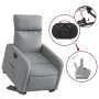 Sillón eléctrico reclinable elevable de tela gris claro by , Armchairs - Ref: Foro24-3206717, Price: 307,40 €, Discount: %