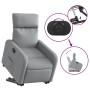 Sillón eléctrico reclinable elevable de tela gris claro by , Armchairs - Ref: Foro24-3206717, Price: 289,23 €, Discount: %