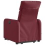 Sillón de masaje elevable eléctrico tela rojo tinto by , Armchairs - Ref: Foro24-3206729, Price: 330,95 €, Discount: %