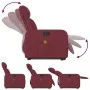 Elektrischer Aufsteh-Massagesessel aus rotem Stoff von , Sessel - Ref: Foro24-3206729, Preis: 354,51 €, Rabatt: %