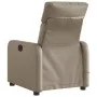 Sillón reclinable de masaje eléctrico cuero sintético capuchino de , Sillones - Ref: Foro24-3206748, Precio: 273,98 €, Descue...