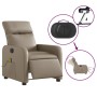 Sillón reclinable de masaje eléctrico cuero sintético capuchino de , Sillones - Ref: Foro24-3206748, Precio: 263,77 €, Descue...