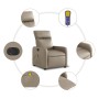 Sillón reclinable de masaje eléctrico cuero sintético capuchino de , Sillones - Ref: Foro24-3206748, Precio: 263,77 €, Descue...