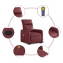 Massage-Fußstütze Relaxsessel aus künstlichem rotem Leder. von , Sessel - Ref: Foro24-3206760, Preis: 308,26 €, Rabatt: %