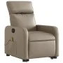 Massage-Sessel mit Fußstütze, Kunstleder in Capuccino-Farbe. von , Sessel - Ref: Foro24-3206762, Preis: 304,27 €, Rabatt: %