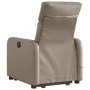 Massage-Sessel mit Fußstütze, Kunstleder in Capuccino-Farbe. von , Sessel - Ref: Foro24-3206762, Preis: 304,27 €, Rabatt: %