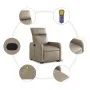 Massage-Sessel mit Fußstütze, Kunstleder in Capuccino-Farbe. von , Sessel - Ref: Foro24-3206762, Preis: 304,27 €, Rabatt: %