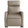 Massage-Sessel mit Fußstütze, Kunstleder in Capuccino-Farbe. von , Sessel - Ref: Foro24-3206762, Preis: 304,27 €, Rabatt: %