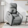 Sillón reclinable elevable de tela gris claro by , Armchairs - Ref: Foro24-3206795, Price: 266,71 €, Discount: %