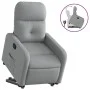 Hellgrauer Stoff-Liegesessel mit Aufstehhilfe. von , Sessel - Ref: Foro24-3206795, Preis: 266,71 €, Rabatt: %