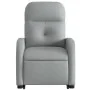 Sillón reclinable elevable de tela gris claro by , Armchairs - Ref: Foro24-3206795, Price: 266,71 €, Discount: %