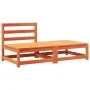Sofá de jardín sin reposabrazos con cojines y reposapiés by , Modular outdoor sofas - Ref: Foro24-838130, Price: 142,95 €, Di...