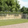 Hundekäfig mit verzinkter grauer Stahltür 10x2x1,5 m von , Hundehütten und Zäune - Ref: Foro24-3209581, Preis: 331,31 €, Raba...