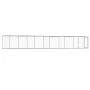 Hundekäfig mit verzinkter grauer Stahltür 10x2x1,5 m von , Hundehütten und Zäune - Ref: Foro24-3209581, Preis: 332,01 €, Raba...