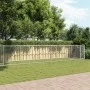 Jaula de perros con puerta acero galvanizado gris 10x2x1,5 m by , Dog kennels and fences - Ref: Foro24-3209581, Price: 313,29...