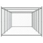 Hundekäfig mit verzinkter grauer Stahltür 10x2x1,5 m von , Hundehütten und Zäune - Ref: Foro24-3209581, Preis: 331,31 €, Raba...