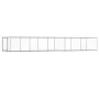 Jaula de perros con puerta acero galvanizado gris 10x2x1,5 m by , Dog kennels and fences - Ref: Foro24-3209581, Price: 313,29...
