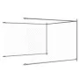 Jaula de perros con puerta acero galvanizado gris 10x2x1,5 m by , Dog kennels and fences - Ref: Foro24-3209581, Price: 313,29...