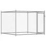 Hundekäfig mit Türen aus verzinktem grauem Stahl 10x2x1,5 m von , Hundehütten und Zäune - Ref: Foro24-3209576, Preis: 446,41 ...