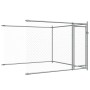Hundekäfig mit Türen aus verzinktem grauem Stahl 10x2x1,5 m von , Hundehütten und Zäune - Ref: Foro24-3209576, Preis: 454,75 ...