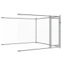 Jaula de perros con puertas acero galvanizado gris 10x2x1,5 m de , Casetas y cercados para perros - Ref: Foro24-3209576, Prec...