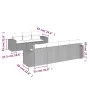 Set de sofás de jardín 8 piezas y cojines ratán sintético negro by , Garden sets - Ref: Foro24-3257680, Price: 518,82 €, Disc...