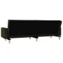 Sofá cama de 2 plazas con dos almohadas tela gris taupe de , Sofás - Ref: Foro24-375747, Precio: 270,31 €, Descuento: %