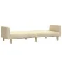 Zweiplätziges Schlafsofa aus cremefarbenem Stoff. von , Sofas - Ref: Foro24-375787, Preis: 270,80 €, Rabatt: %