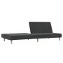Sofá cama de 2 plazas tela gris oscuro by , Sofas - Ref: Foro24-375724, Price: 248,91 €, Discount: %