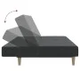 Sofá cama de 2 plazas tela gris oscuro by , Sofas - Ref: Foro24-375724, Price: 248,91 €, Discount: %