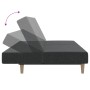 Sofá cama de 2 plazas tela gris oscuro by , Sofas - Ref: Foro24-375724, Price: 232,93 €, Discount: %