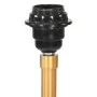Stativleuchte aus massivem Teakholz schwarz und gold 141 cm von , Lampen - Ref: Foro24-288076, Preis: 89,21 €, Rabatt: %
