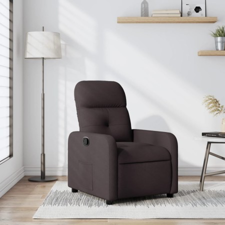 Dunkelbrauner Stoffsessel von , Sessel - Ref: Foro24-374202, Preis: 186,70 €, Rabatt: %